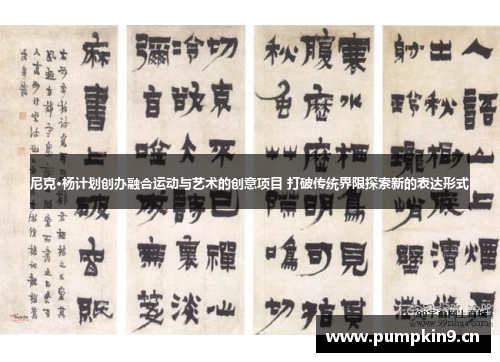 尼克·杨计划创办融合运动与艺术的创意项目 打破传统界限探索新的表达形式